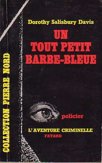 Un tout petit Barbe-Bleue - Dorothy Salisbury-Davis -  L'aventure Criminelle - Livre