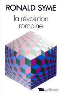La révolution romaine - Ronald Syme -  Tel - Livre