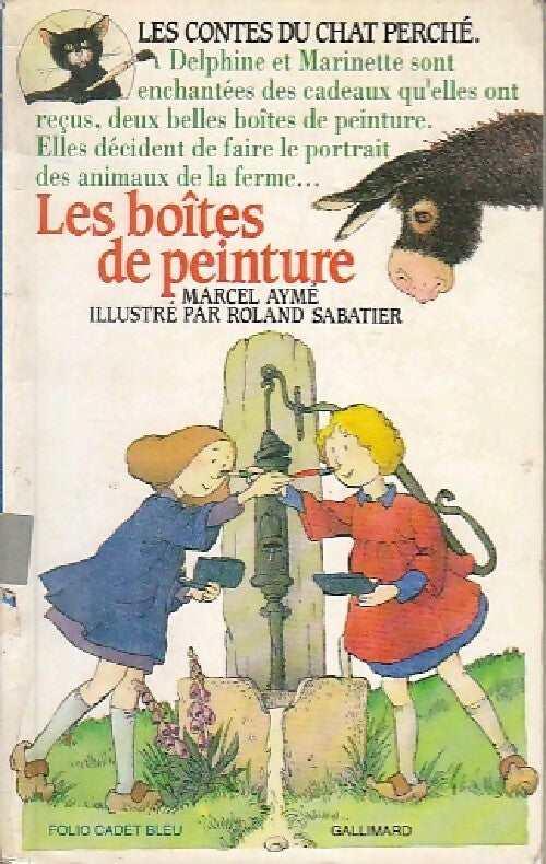 Les boîtes de peinture - Marcel Aymé -  Folio Cadet - Livre