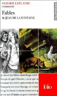 Fables de la Fontaine - Olivier Leplatre -  Foliothèque - Livre
