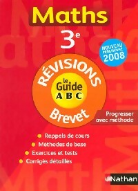Maths 3e Brevet - Inconnu -  ABC du brevet - Livre