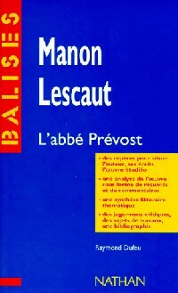 Manon Lescaut - Abbé Prévost -  Balises - Livre