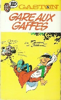 Gaston Tome V : Gare aux gaffes - Franquin -  J'ai Lu BD - Livre