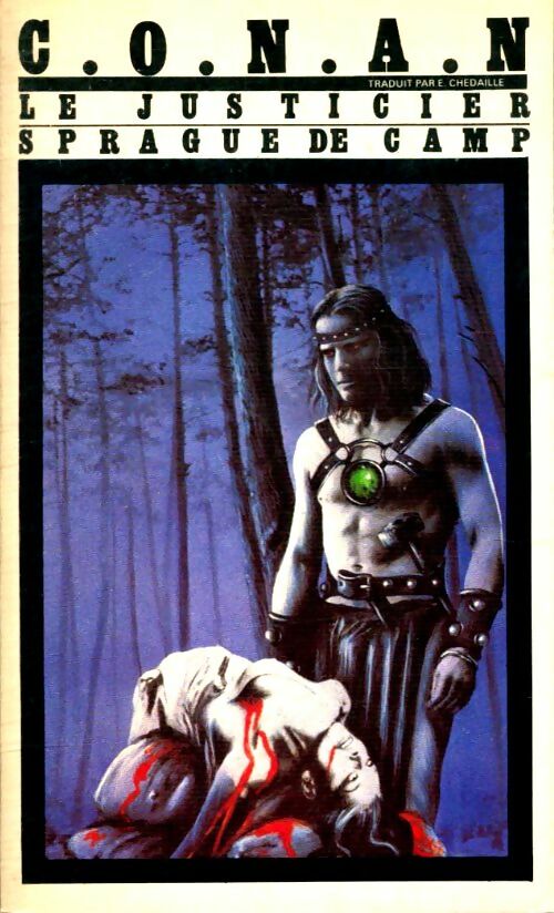 Conan le justicier - Lyon Sprague de Camp -  Titres SF - Livre