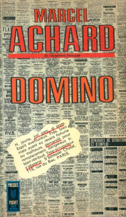 Domino - Marcel Achard -  Pocket - Livre