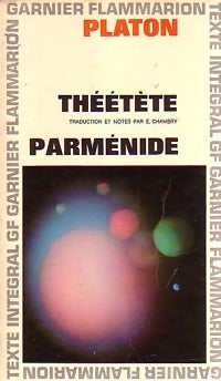 Théétète / Parménide - Platon -  GF - Livre