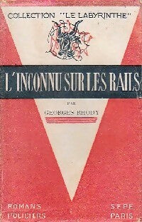L'inconnu sur les rails - G. Rhody -  Le Labyrinthe - Livre