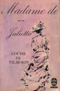 Madame de / Julietta - Louise De Vilmorin -  Le Livre de Poche - Livre