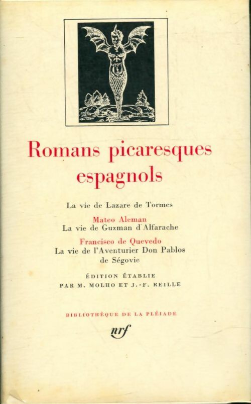 Romans picaresques espagnols - Inconnu -  La Pléiade - Livre