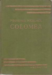Colomba - Prosper Mérimée -  Bibliothèque verte (1ère série) - Livre