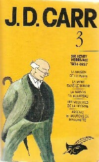 Intégrales Tome III : Merrivale Tome I - John Dickson Carr -  Les intégrales du Masque - Livre