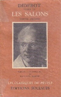 Les salons - Denis Diderot -  Les Classiques du Peuple - Livre