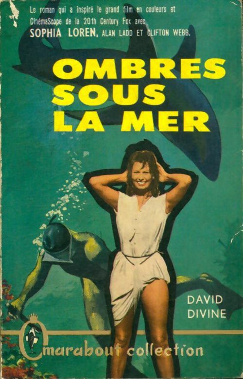 Ombres sous la mer - David Divine -  Collection Marabout - Livre