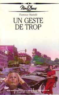 Un geste de trop - Florence Marielli -  Nous Deux (1ère série) - Livre