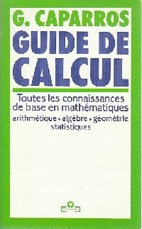 Guide de calcul - G. Caparros -  Service (2ème série) - Livre