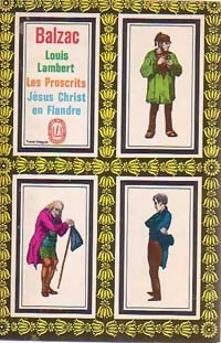 Louis Lambert / Les proscrits / Jésus-Christ en Flandres - Honoré De Balzac -  Le Livre de Poche - Livre