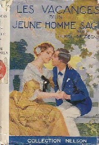 Les vacances d'un jeune homme sage - Henri De Régnier -  Nelson - Livre
