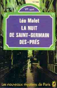 La nuit de St-Germain-des-Prés - Léo Malet -  Le Livre de Poche - Livre