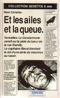 Et les ailes et la queue - Henri Christian -  Beretta 9 mm - Livre