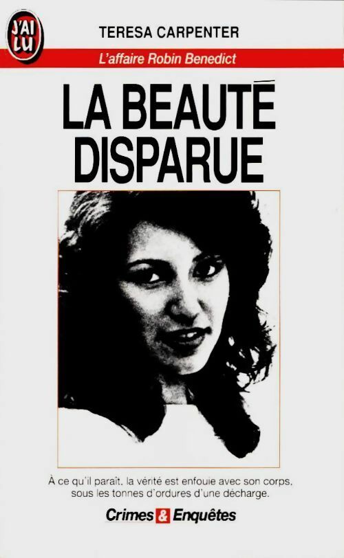La beauté disparue - Teresa Carpenter -  J'ai Lu - Livre