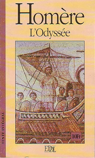 L'odyssée - Homère -  Grands Classiques - Livre