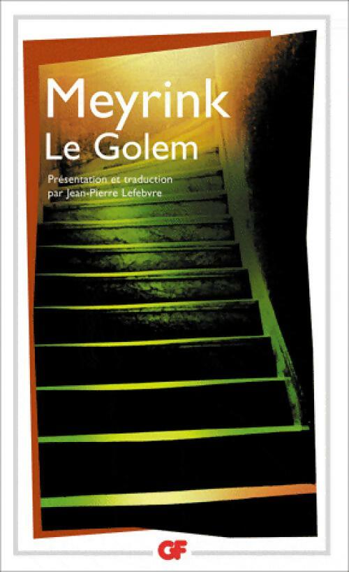 Le golem - Gustav Meyrink -  GF - Livre