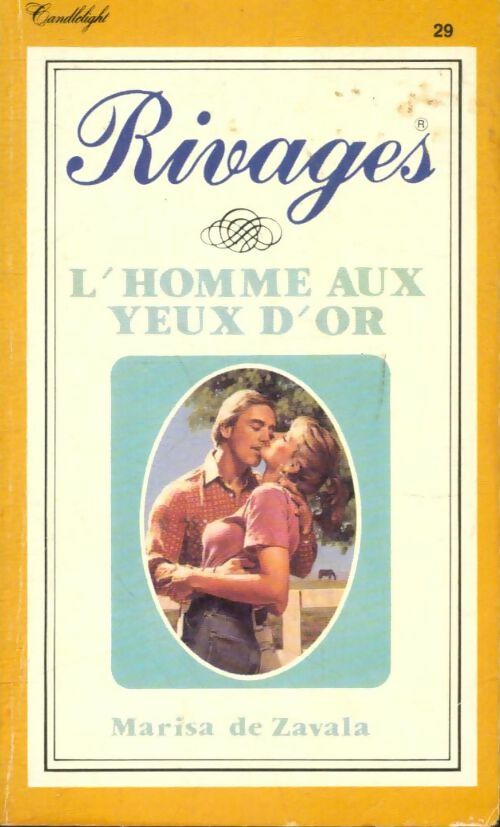 L'homme aux yeux d'or - Marisa De Zavala -  Aubade - Livre