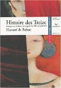 Histoire des treize : Ferragus / La duchesse de Langeais / La fille aux yeux d'or - Honoré De Balzac -  Classiques et Cie - Livre