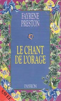 Le chant de l'orage - Fayrene Preston -  Passion - Livre