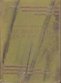 Au royaume des fauves - Edison Marshall -  Bibliothèque verte (1ère série) - Livre