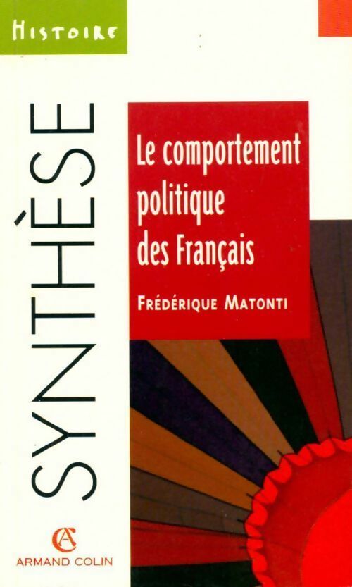 Le comportement politique des français - Frédérique Matonti -  Synthèse - Livre