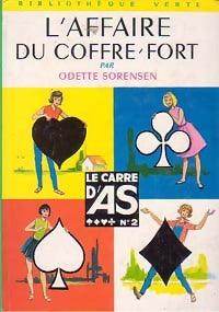L'affaire du coffre-fort - Odette Sorensen -  Bibliothèque verte (3ème série) - Livre