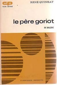 Le père Goriot - Honoré De Balzac -  Poche Critique - Livre