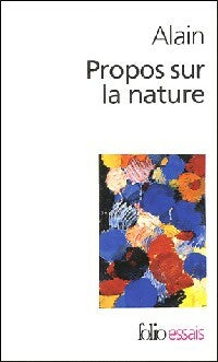Propos sur la nature - Alain -  Folio Essais - Livre