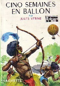 Cinq semaines en ballon - Jules Verne -  Bibliothèque verte (3ème série) - Livre