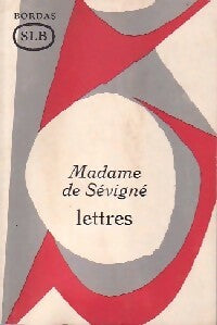 Lettres - Madame De Sévigné -  Classiques Bordas - Livre