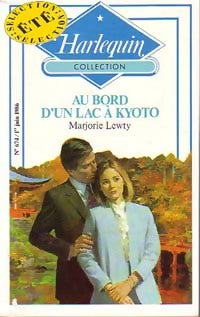 Au bord d'un lac à Kyoto - Marjorie Lewty -  Harlequin - Livre