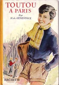 Toutou à Paris - Magdeleine Du Genestoux -  Bibliothèque rose (1ère série) - Livre