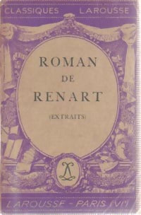 Le roman de Renart - Xxx -  Classiques Larousse - Livre