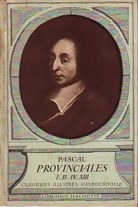 Provinciales (I, II, IV, XIII) - Pascal -  Classiques illustrés Vaubourdolle - Livre
