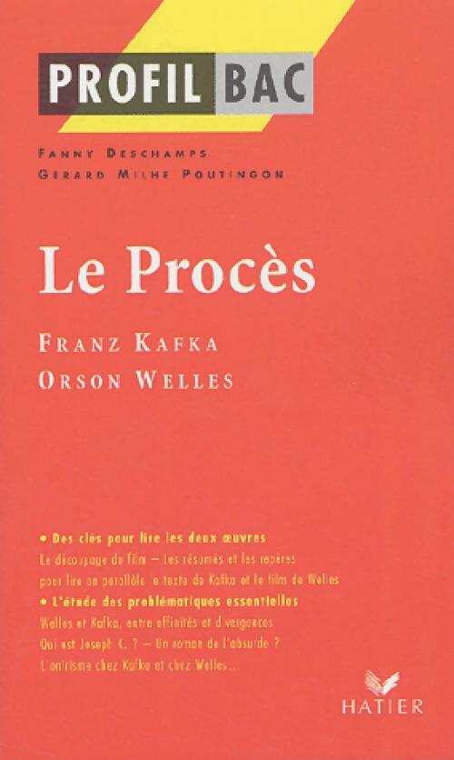 Le procès - Franz Kafka -  Profil - Livre