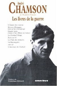 Les livres de la guerre - André Chamson -  Omnibus - Livre