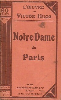 Notre Dame de Paris Tome VI - Victor Hugo -  L'oeuvre de Victor Hugo - Livre
