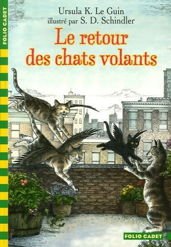 Le retour des chats volants - Ursula Kroeber Le Guin -  Folio Cadet - Livre