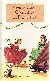 Comédies et proverbes - Comtesse De Ségur -  Bibliothèque rose (4ème série) - Livre