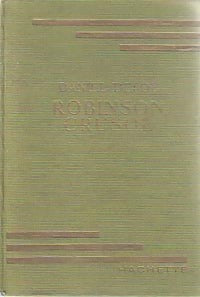 Robinson Crusoé - Daniel Defoe -  Bibliothèque verte (1ère série) - Livre