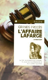 L'affaire Lafarge - Gérard Robin -  De Vecchi poche - Livre