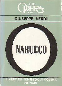 Nabucco - Giuseppe Verdi -  Opéras - Livre