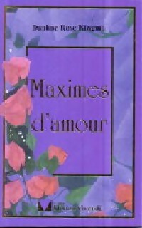 Maximes d'amour - Daphné Rose Kingma -  Poche Modus Vivendi - Livre