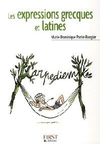 Les expressions grecques et latines - Marie-Dominique Porée-Rongier -  Petit livre - Livre